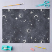アイシルバー星空ナイトシリーズデザイン9 薄葉紙 (クラフト)