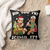 アイシングしてみたイージングリおもしろいーパンナース クッション (ブランケット)