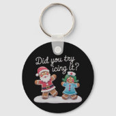 アイシングしてみた？ジンガおもしろいーパンナース キーホルダー (正面)