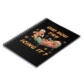 アイシングしてみた、ナースクリスマス、ジンジャーブレッド ノートブック (左側)