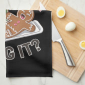 アイシングを試してみた学校ナースクリスマスPICU キッチンタオル (四つ折り)