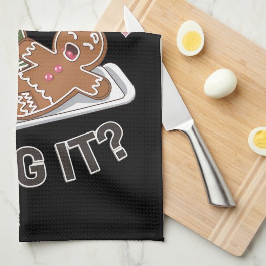 アイシングを試してみた学校ナースクリスマスPICU キッチンタオル (四つ折り)