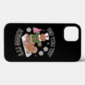 アイシングを試してみた学校ナースクリスマスPICU Case-Mate iPhoneケース (裏面 (横))