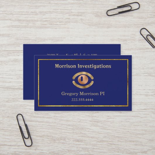 アイシンボル民間調査名刺 名刺 (正面/裏面インサイチュ)