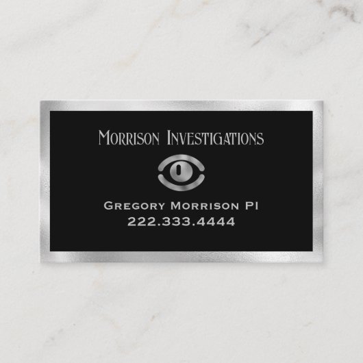 アイシンボル民間調査名刺 名刺 (正面)