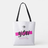 アイシーユー&あなたは美しいトート トートバッグ (裏面)