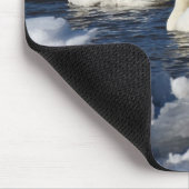 アイシー川の白鳥 マウスパッド (コーナー)