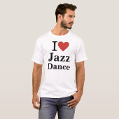 アイジャズ❤️ダンスカスタムホワイト Tシャツ (正面フル)