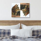 アイジングインジゴ キャンバスプリント (インサイチュ (寝室))