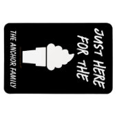 アイスおもしろいクリームクルーズ船ステートルームドアマーカー マグネット (横)