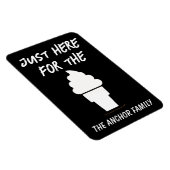 アイスおもしろいクリームクルーズ船ステートルームドアマーカー マグネット (右側)