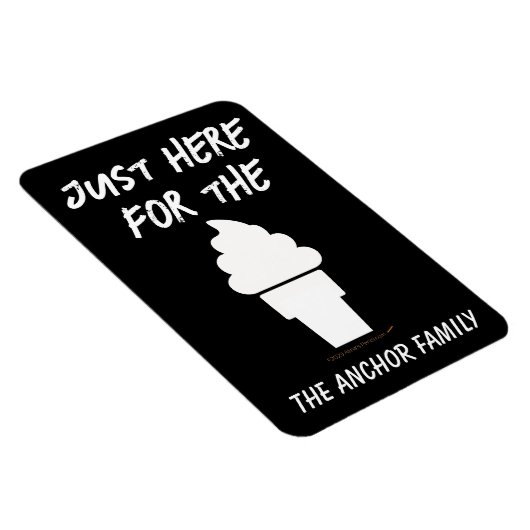 アイスおもしろいクリームクルーズ船ステートルームドアマーカー マグネット (右側)