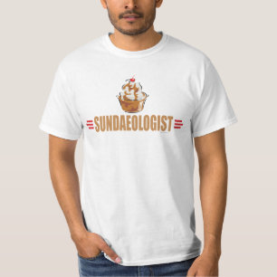 アイスおもしろいクリーム愛好者 Tシャツ