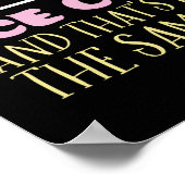 アイスおもしろい感動的クリームライフ引用文サマー ポスター (角)