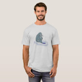 アイスおもしろい魚釣りウォラス Tシャツ (正面フル)