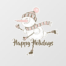 アイスお洒落スケートで滑る雪だるまのカスタマイズ