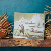 アイスで待機、シール詳細からの狩り(colo) フォトプラーク (側面)