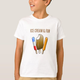 アイスと楽しい誕生日 Tシャツ
