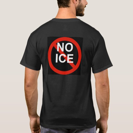 アイスなし Tシャツ (裏面)