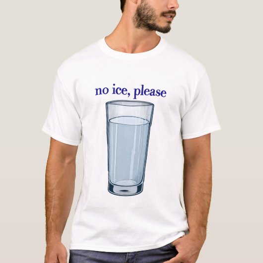 "アイスなし"Tシャツ Tシャツ (正面)