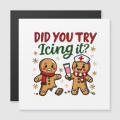 アイスにした？面白いジンジャーブレッド看護 (正面/裏面)