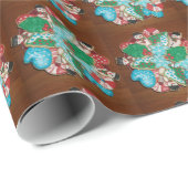 アイスのクリスマスシュガークッキー ラッピングペーパー (ロールコーナー)