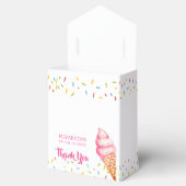 アイスのブライダルシャワー フェイバーボックス (オープン)