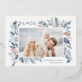 アイスの枝 |写真エレガントバラ金ゴールド 箔シーズンカード (正面)