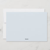 アイスの枝 |写真エレガント シーズンカード (裏面)