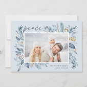 アイスの枝 |写真エレガント シーズンカード (正面)