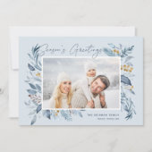 アイスの枝 |写真エレガント シーズンカード (正面)