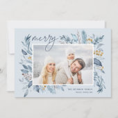 アイスの枝 |写真エレガント シーズンカード (正面)