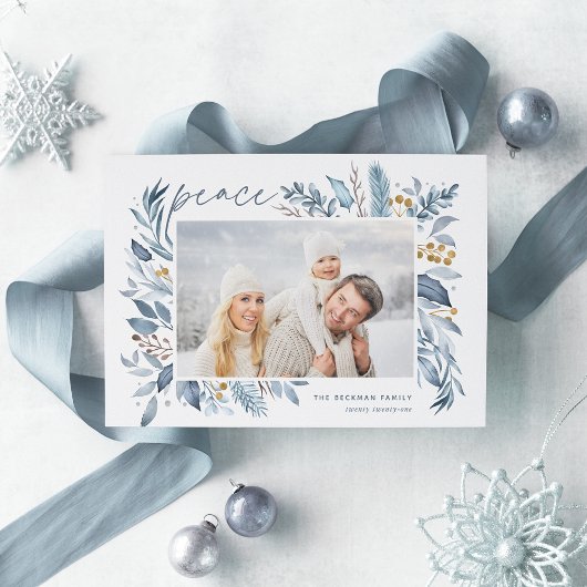 アイスの枝 |写真エレガント シーズンカード