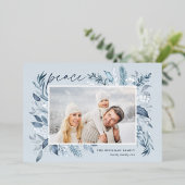 アイスの枝 |写真エレガント 箔シーズンカード (立ち正面)