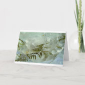 アイスの花、カード カード (正面)