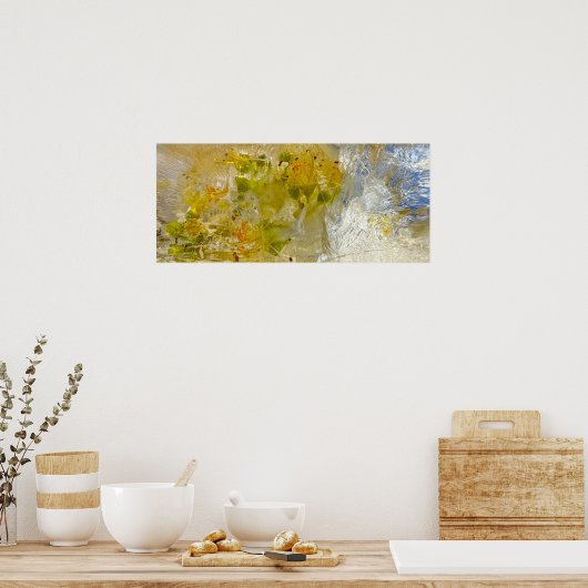 アイスの花 ポスター (キッチン)