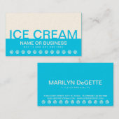 アイスはっきりしたクリーム顧客ロイヤリティカード ロイヤリティカード (正面/裏面)