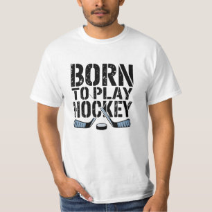 アイスはっきりしたホッケーおもしろいラバーグラフィックス Tシャツ