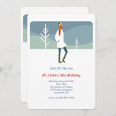 アイスへ行こう 招待状 (正面/裏面)