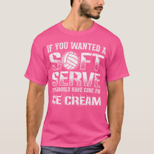 アイスもしクリームバレーにソフトクリームを買いに行きたかった Tシャツ