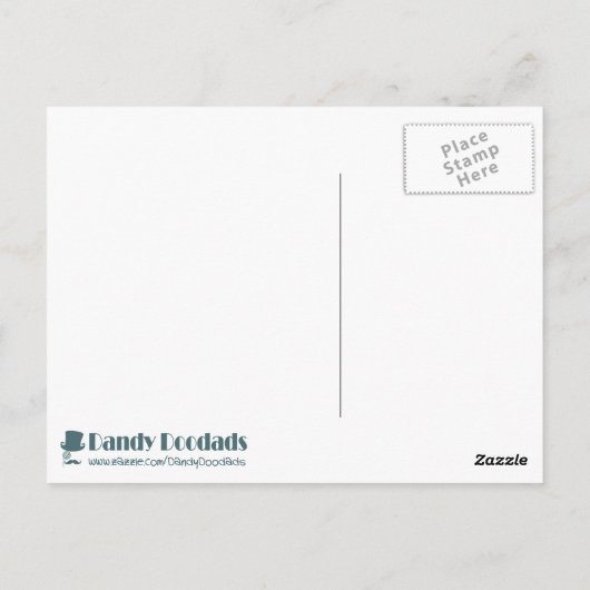 アイスやる気を起こさせるクリームウンチ ポストカード (裏面)