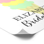 アイスをすくわれた ブライダルシャワー ポスター (角)