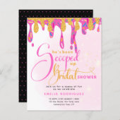 アイスをスクープされたブライダルシャワー (正面/裏面)