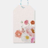 アイスをスクープされたブライダルシャワー ギフトタグ (裏面)