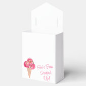 アイスをスクープされたブライダルシャワー フェイバーボックス (オープン)