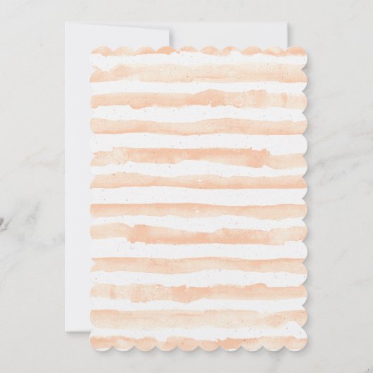 アイスをスクープされたブライダルシャワー 招待状 (裏面)