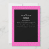 アイスをスクープされたブライダルシャワー 招待状 (裏面)