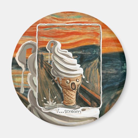 アイスを叫ぶ マグネット (正面)