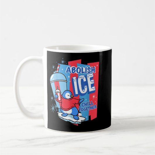 アイスを廃止せよ コーヒーマグカップ (左)