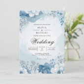 アイスィブルームフロストウェディング 招待状 (スタンド正面)